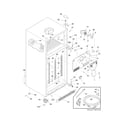 Frigidaire LGHT1837LE8 cabinet diagram