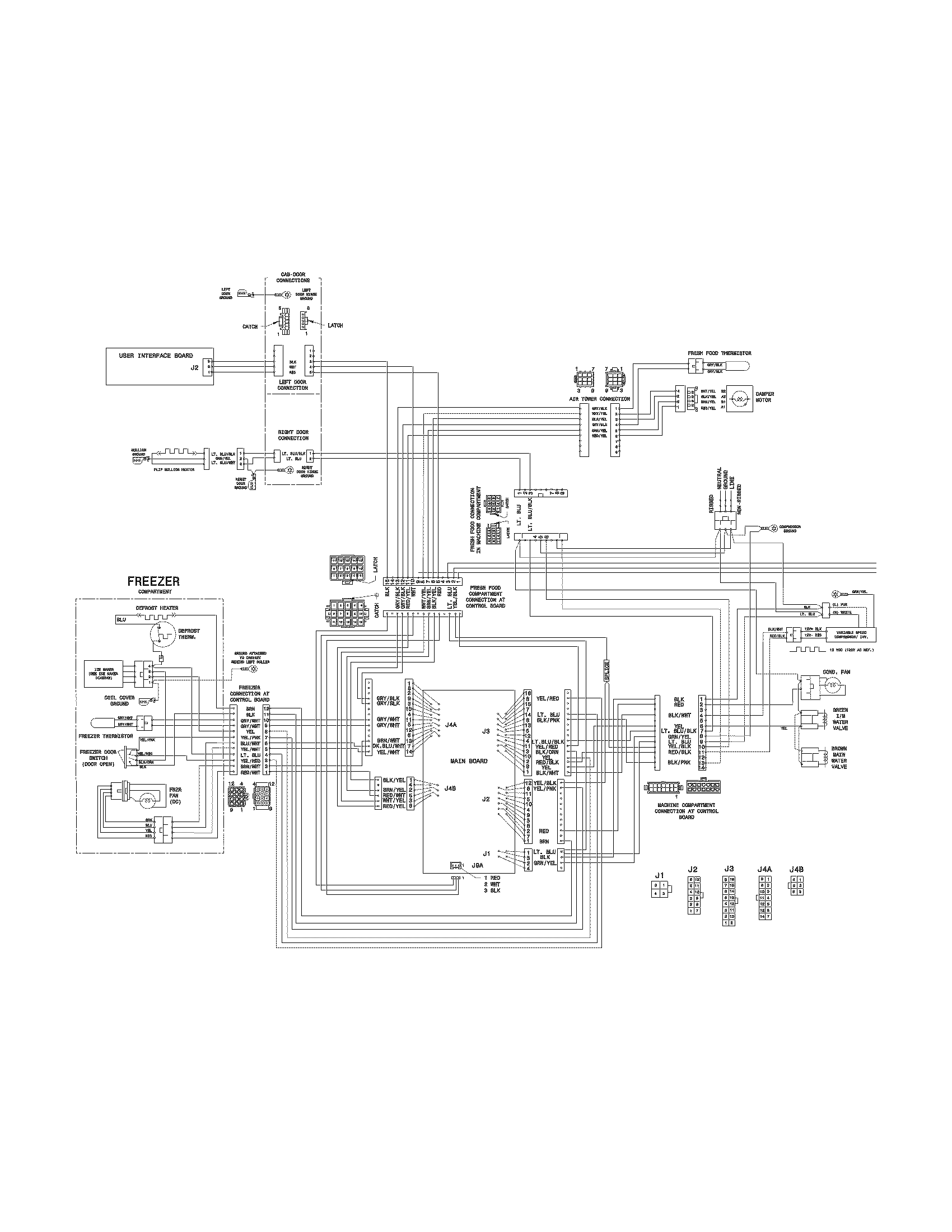 Frigidaire FGHN2866PE1 wiring diagram diagram