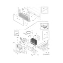 Frigidaire FPHB2899PF1 cooling system diagram
