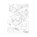 Frigidaire FPHB2899PF1 freezer ice maker diagram