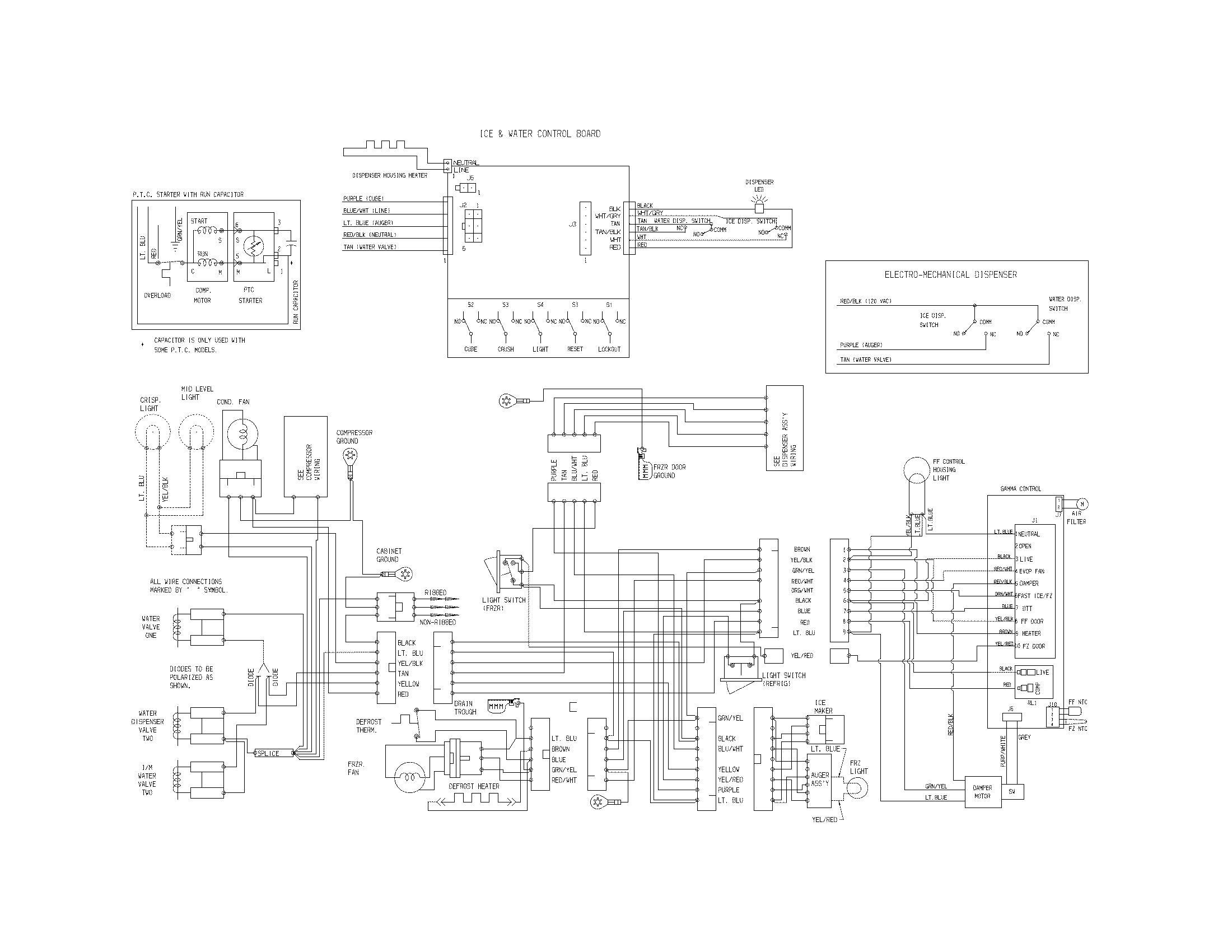 Frigidaire FFHS2311LWB wiring diagram diagram