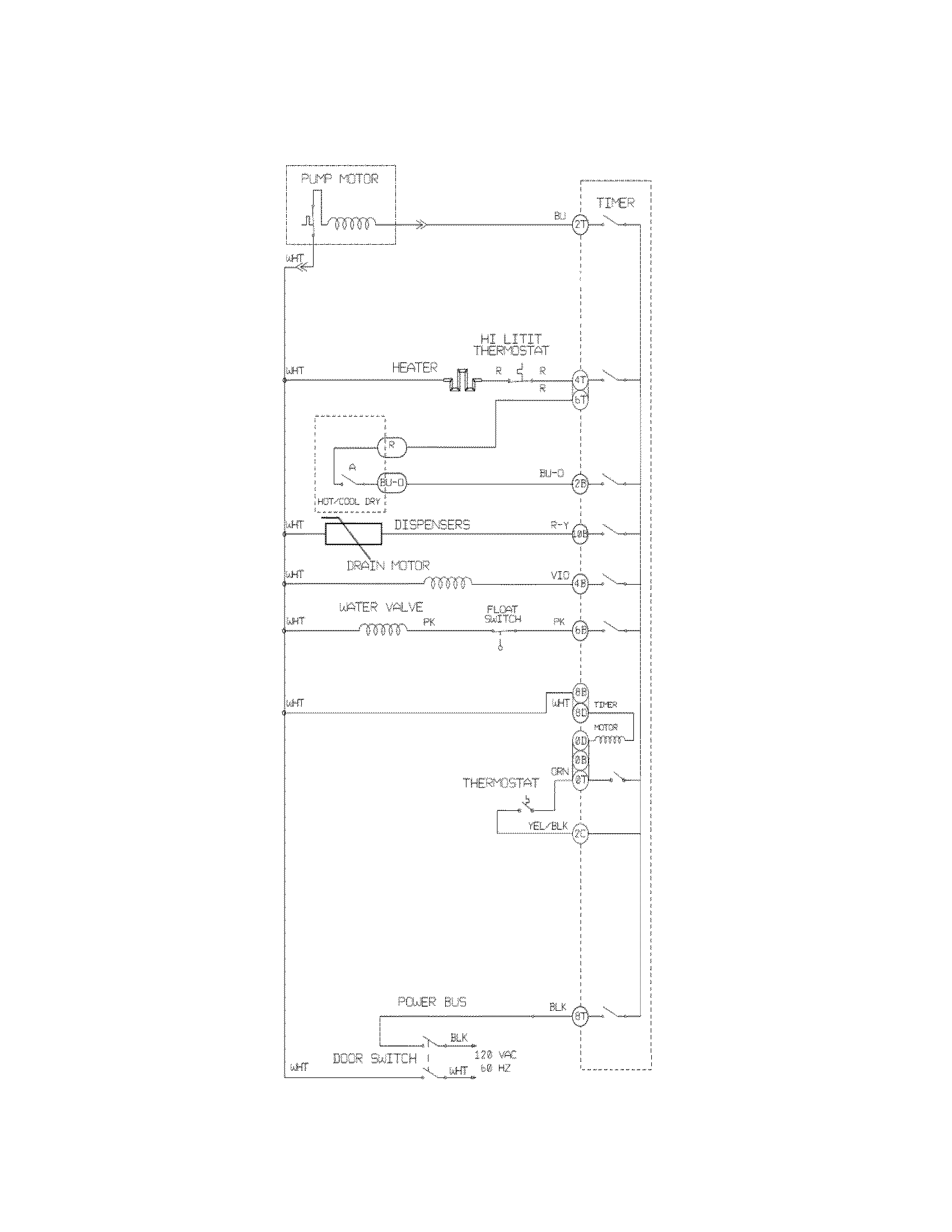 Kenmore 58714019409B wiring diagram diagram