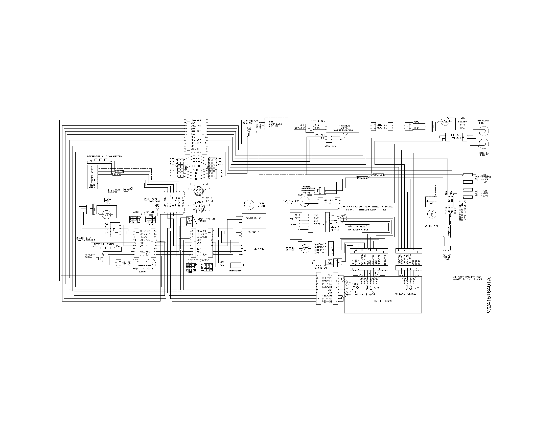 Electrolux E23CS75DSS0 wiring diagram diagram