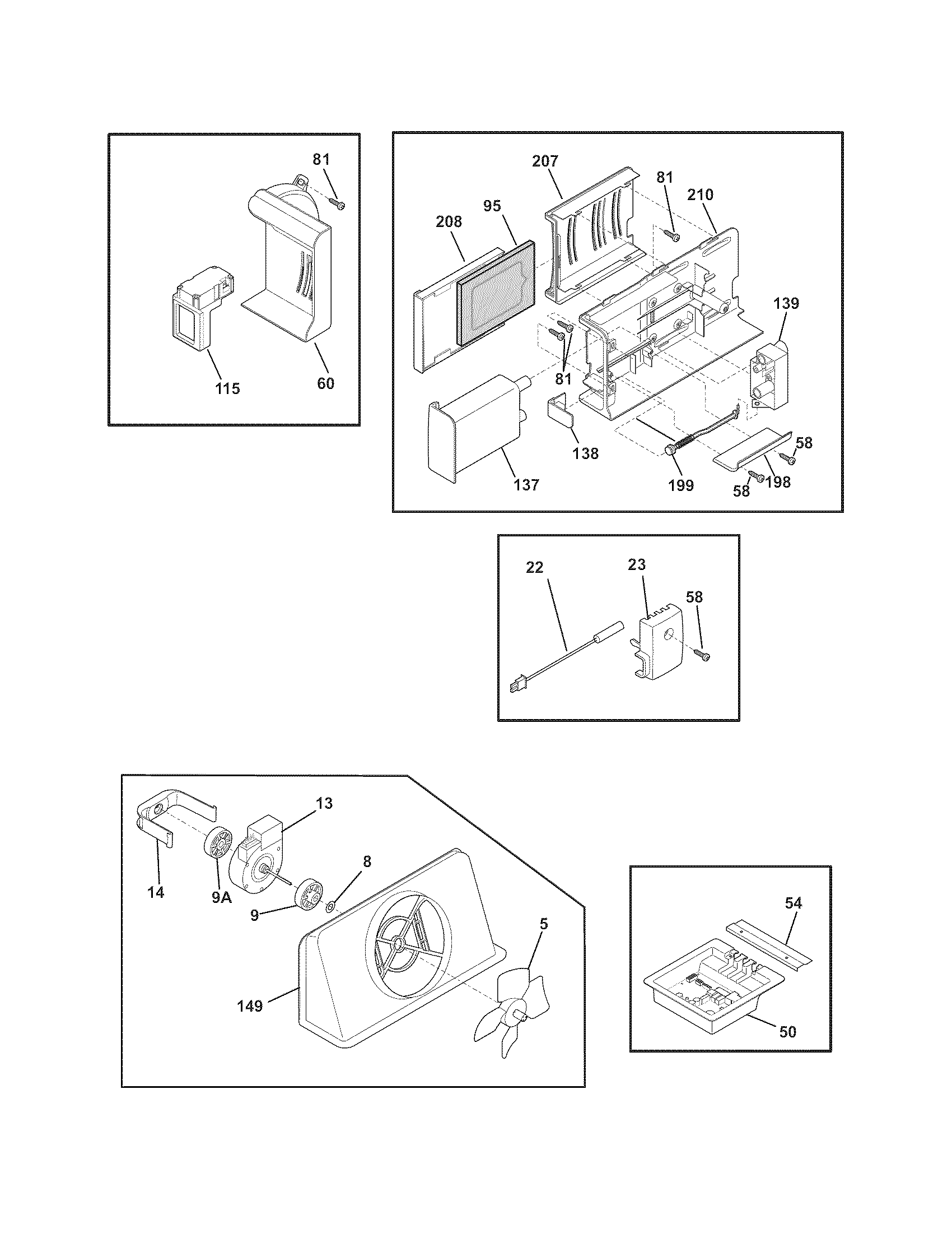 Electrolux EI26SS30JS4 controls diagram