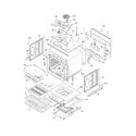 Frigidaire FFET3025PSB upper oven diagram