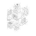 Frigidaire FFET2725PBA upper oven diagram