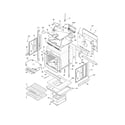 Frigidaire FFET2725PBA lower oven diagram