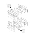 Kenmore Elite 79078923003 doors diagram