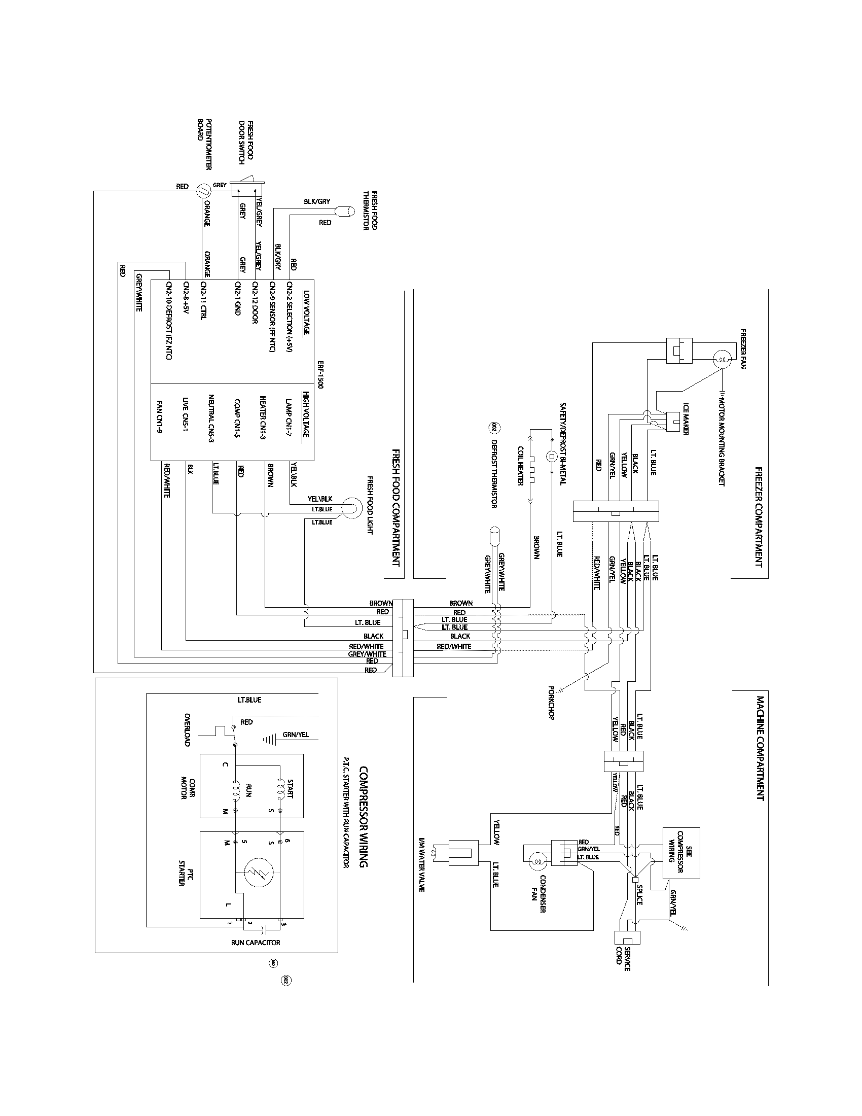 Frigidaire FFHT1800PS0 wiring diagram diagram