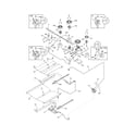 Frigidaire FPGS3085PFA burner diagram