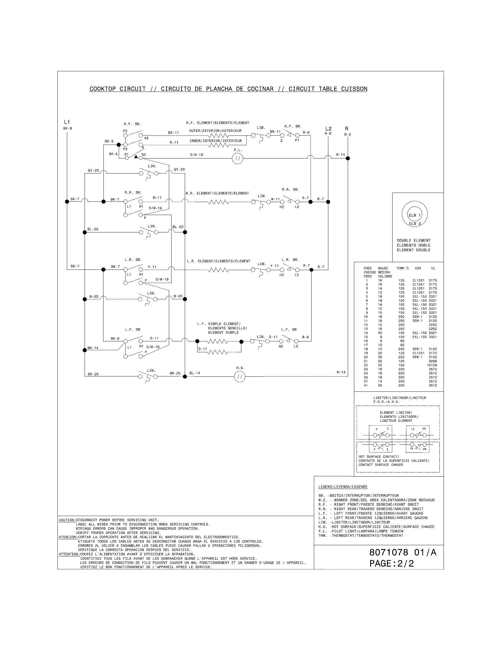 Kenmore 79097602301 wiring diagram diagram