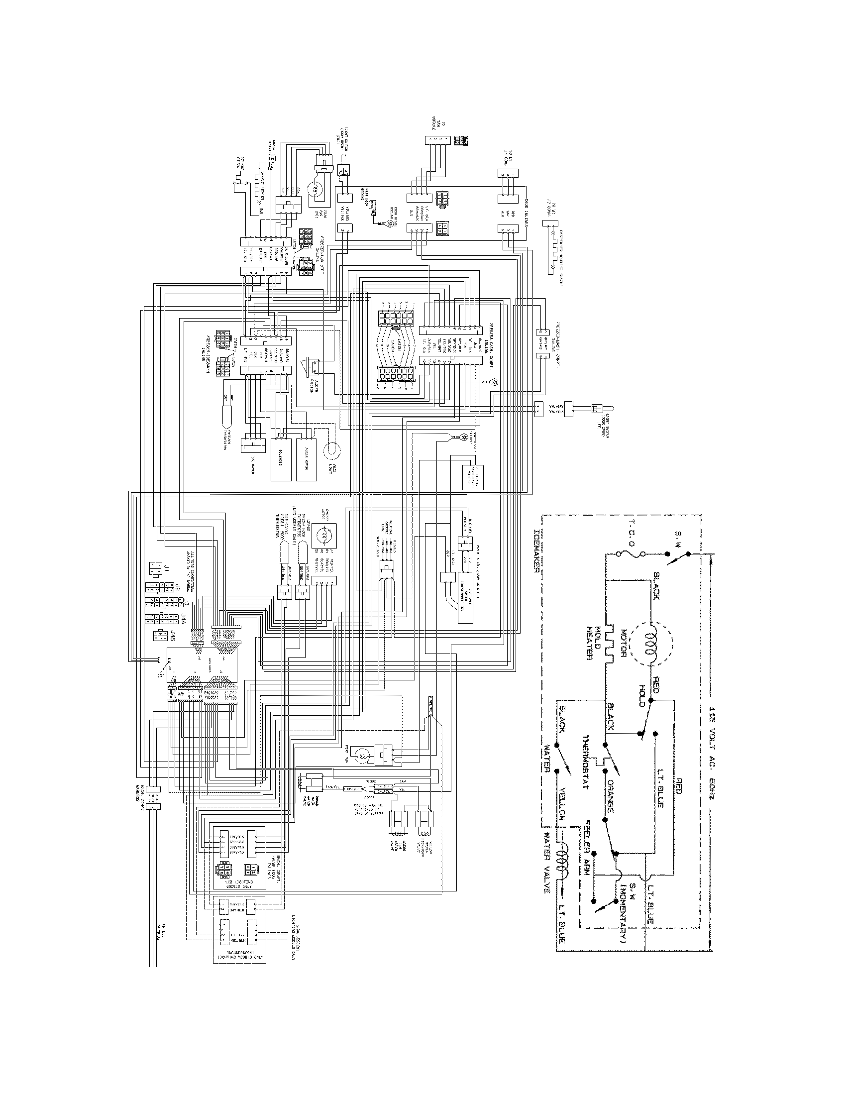 Frigidaire FGHC2355PF7 wiring diagram diagram