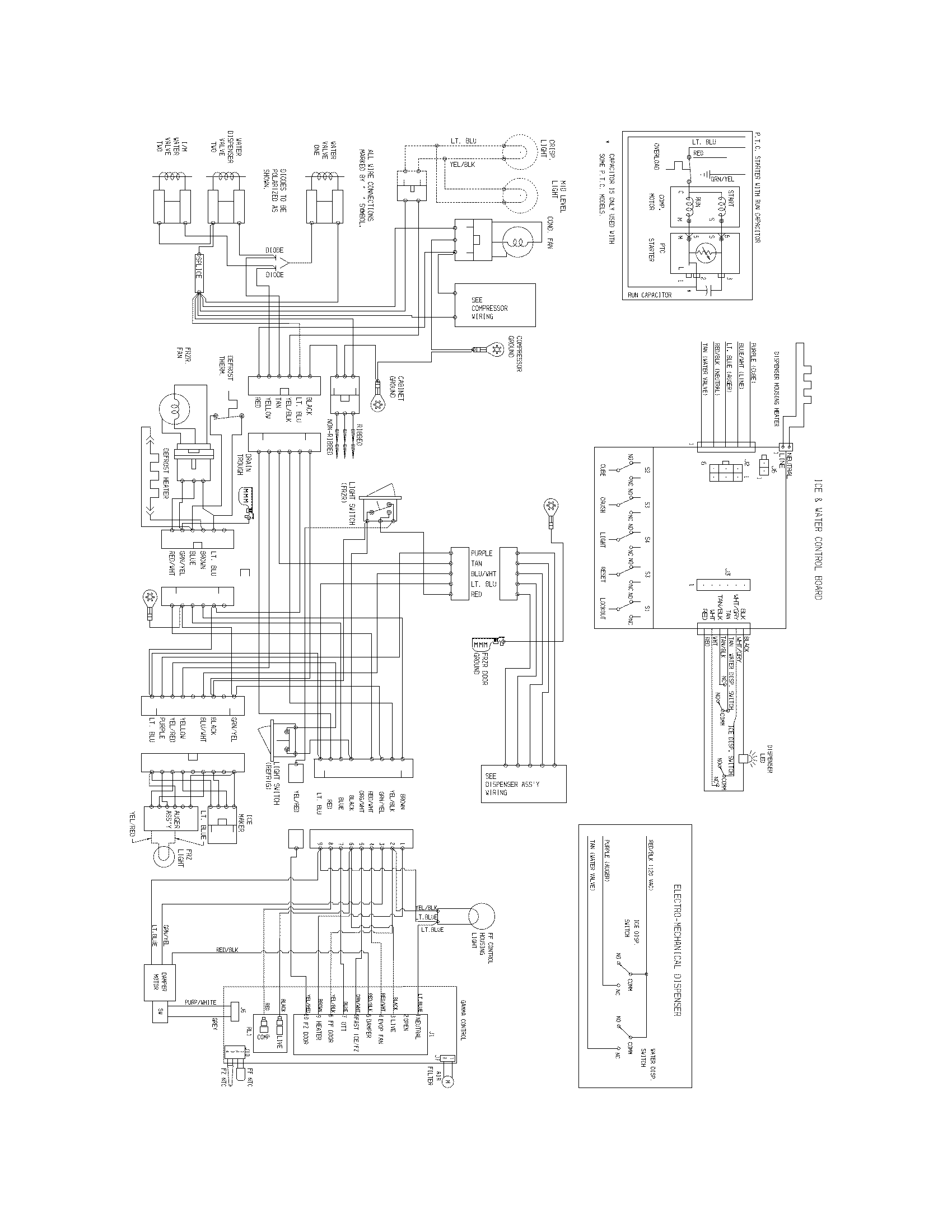 Frigidaire FFHS2611PF6 wiring diagram diagram