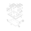 Frigidaire FGGC3045KBC cook top diagram