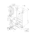 Frigidaire FFHN2740PP1 cabinet diagram