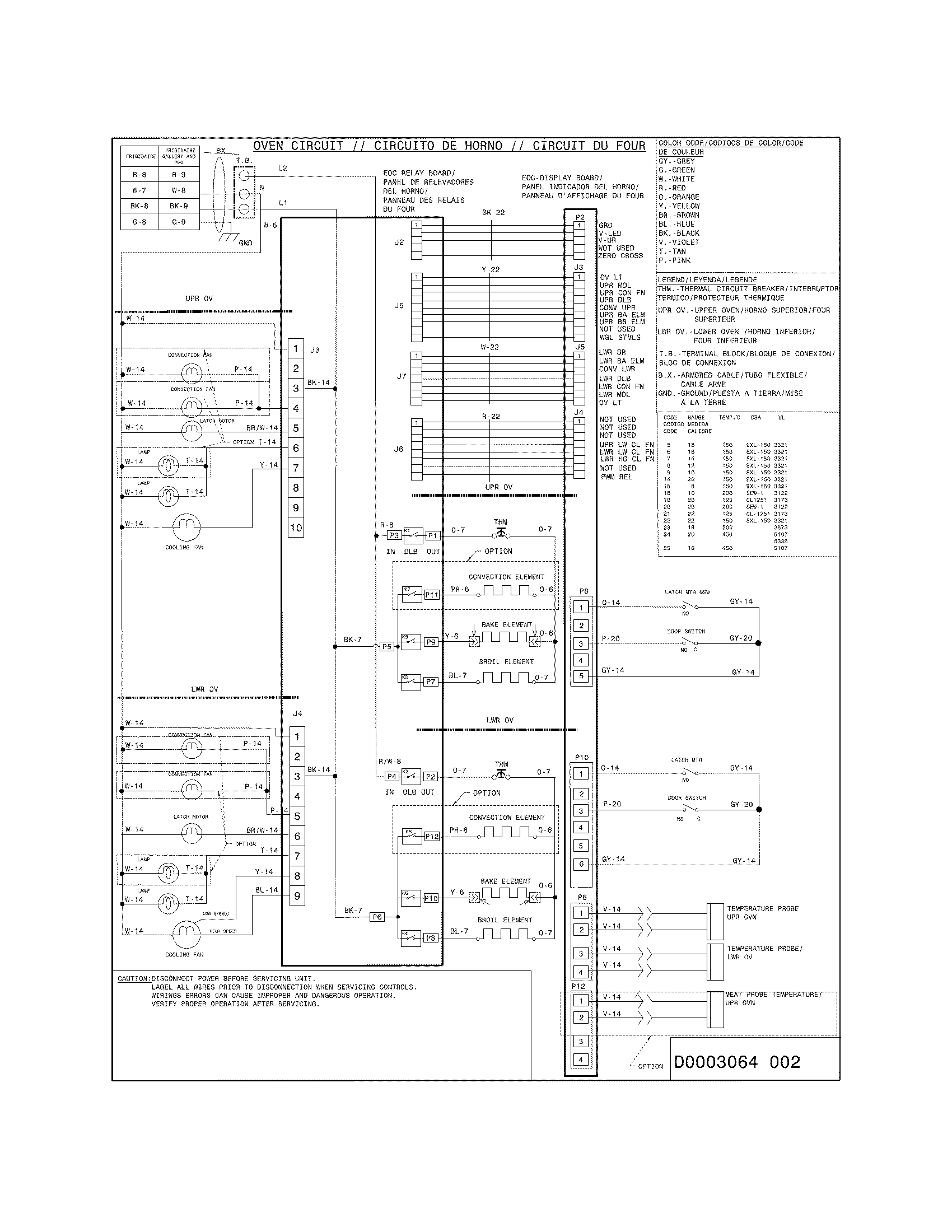 Frigidaire FGET3065PBC wiring diagram diagram