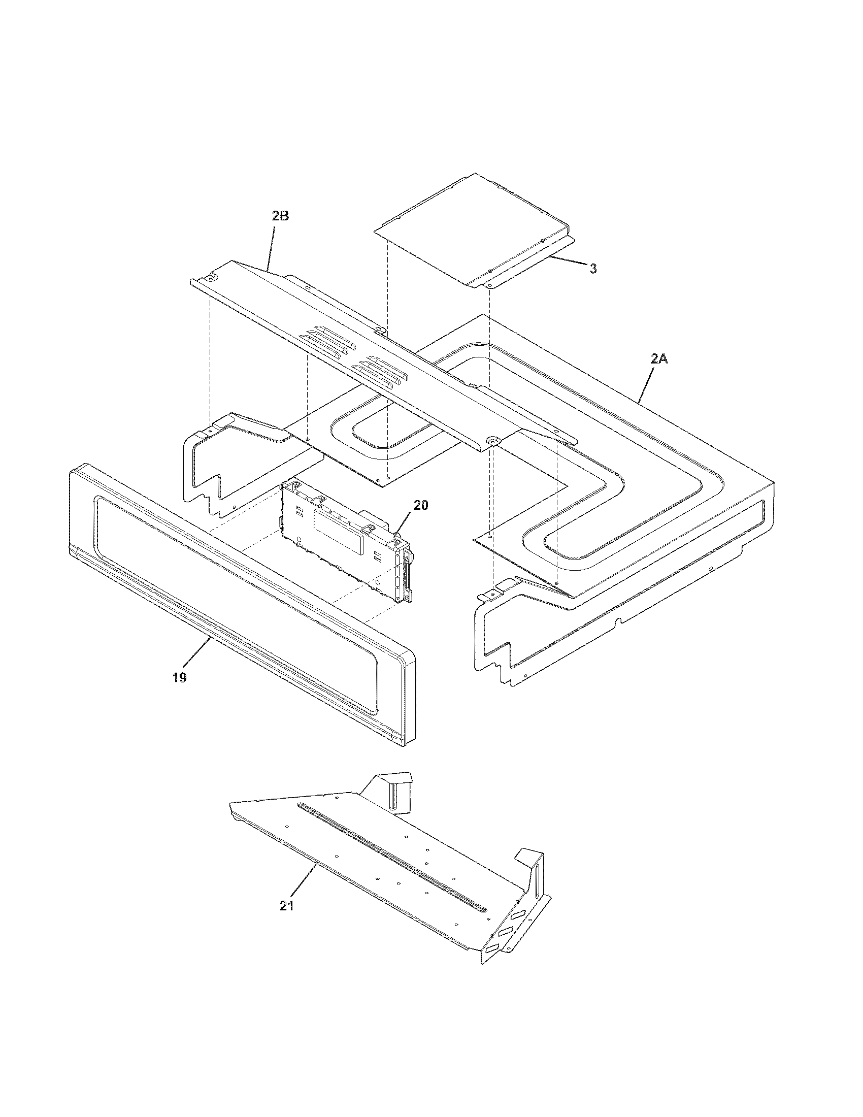 Kenmore 79049409312 control panel diagram