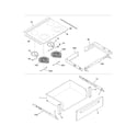 Kenmore 79042532310 top/drawer diagram