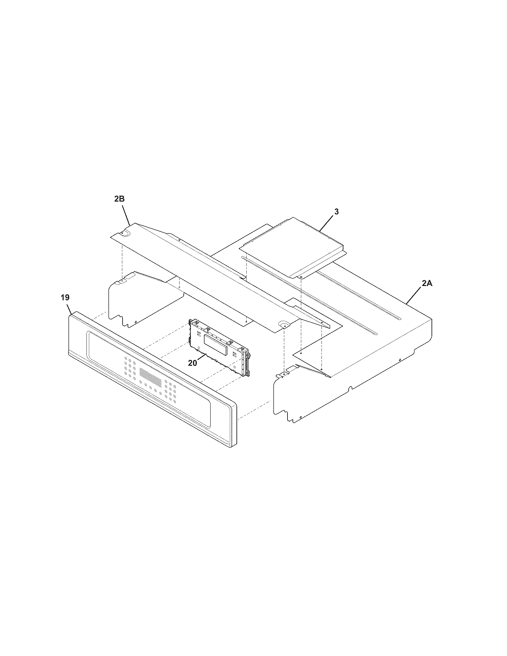 Frigidaire CPEW2785KF2 control panel diagram