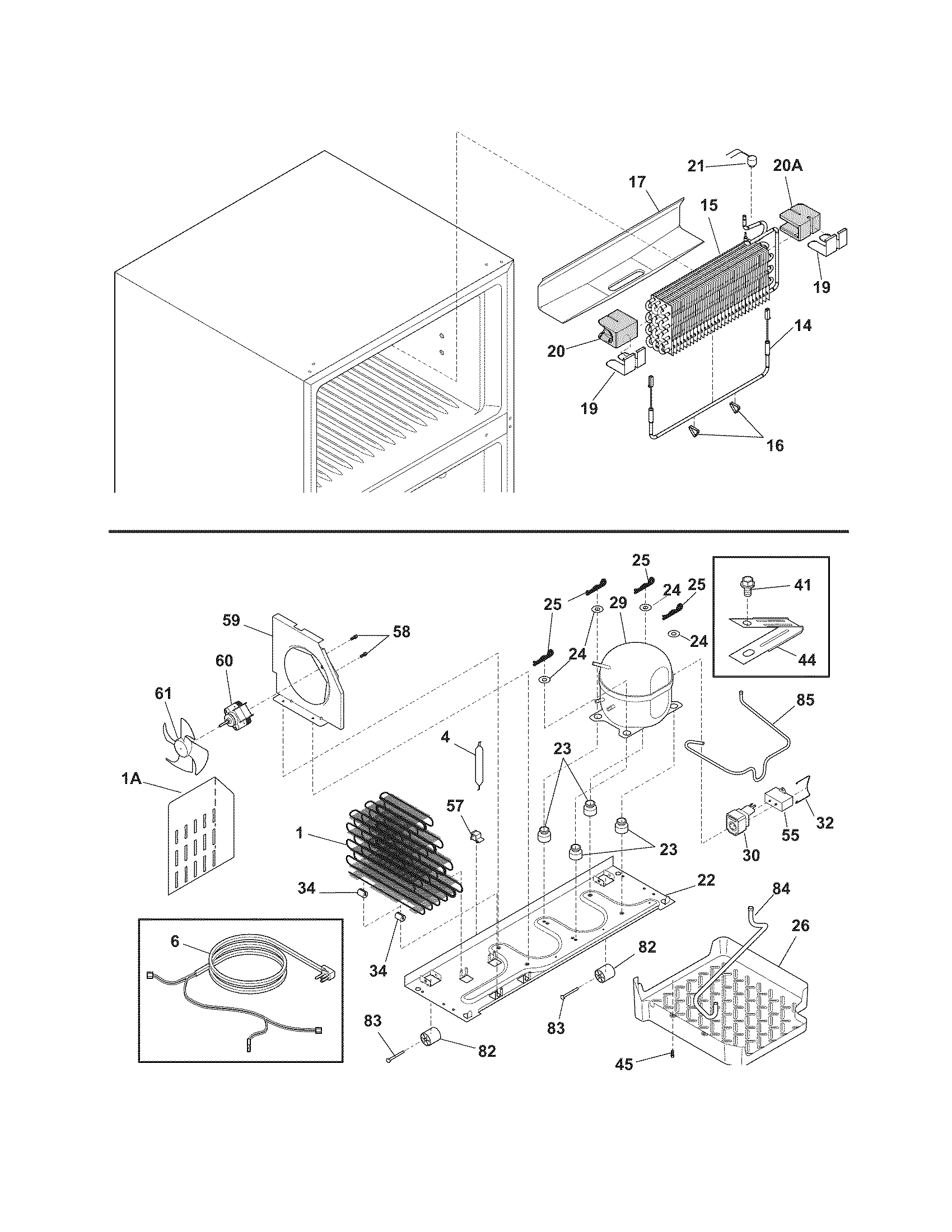 Frigidaire LGHT1837LE9 system diagram