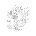 Frigidaire FFET3025PSC lower oven diagram