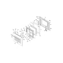 Frigidaire FPEW2785PFC door diagram