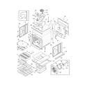 Frigidaire FPET2785PFC upper oven diagram