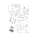 Frigidaire FPGF3685LSB body diagram