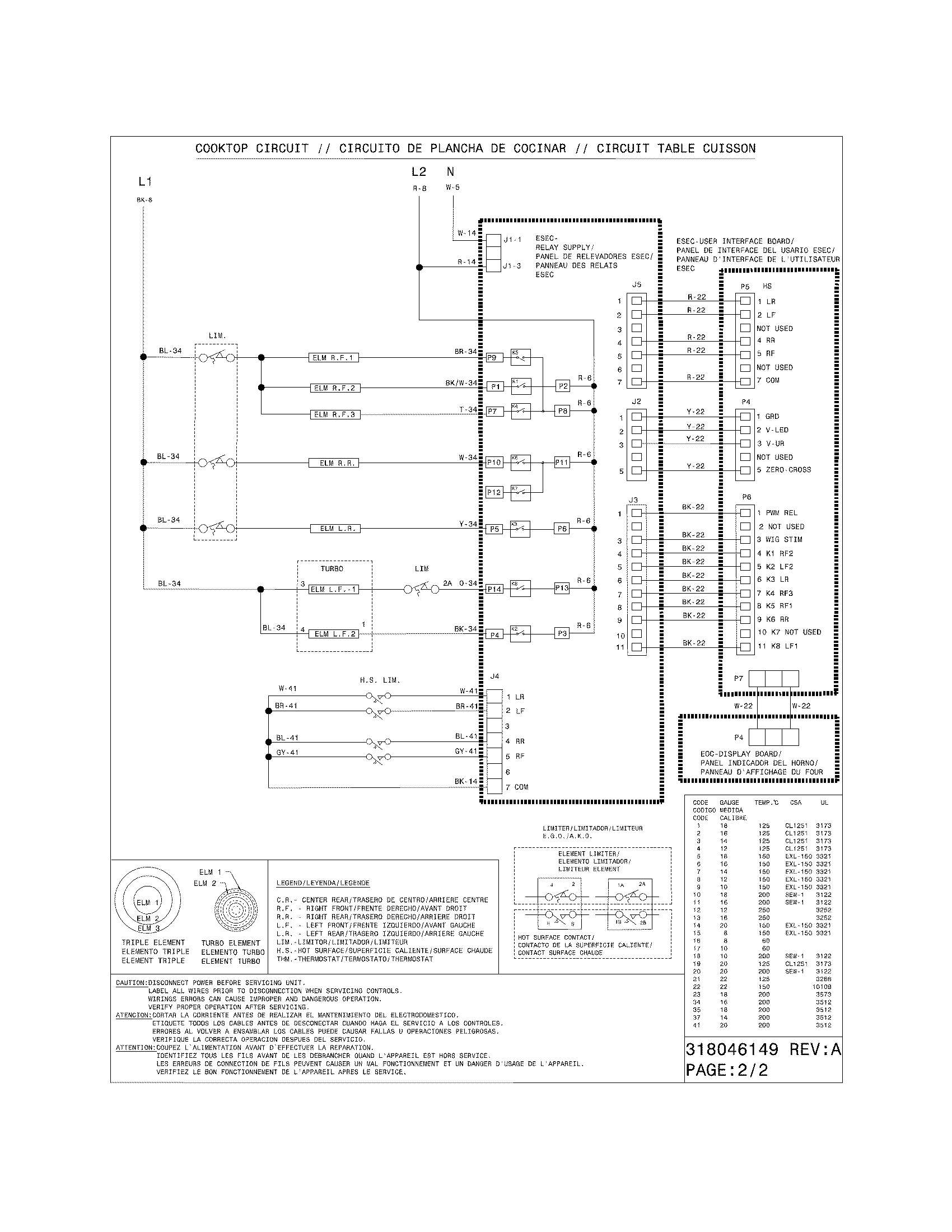 Kenmore Elite 79097519102 wiring diagram diagram