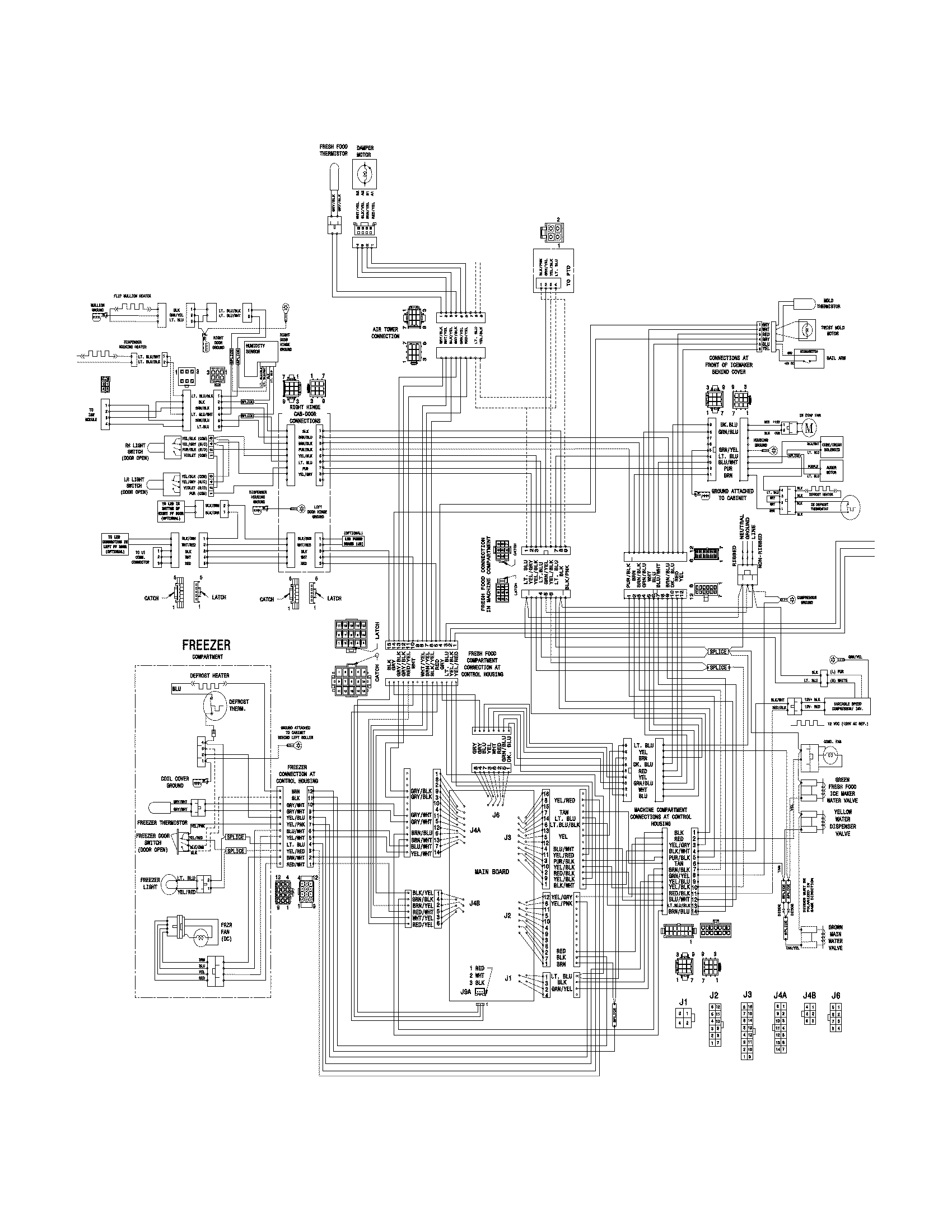 Electrolux E23BC78IPSH wiring diagram diagram