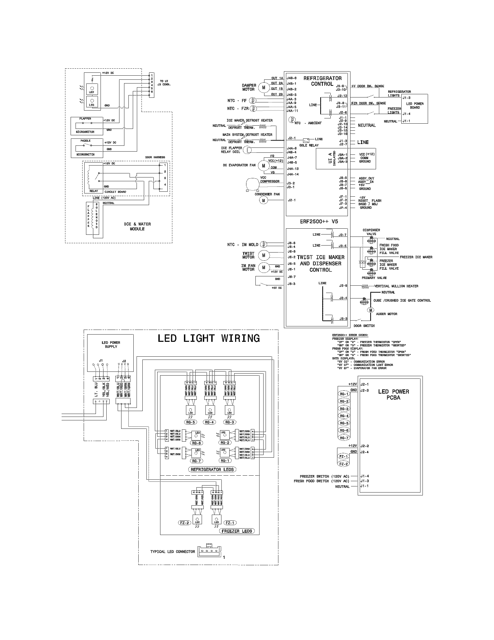 Frigidaire FPHF2399PF4 wiring diagram diagram