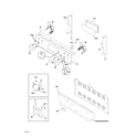 Frigidaire CGIF3061NFB backguard diagram