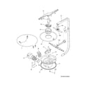 Frigidaire LGBD2435NW3A motor & pump diagram
