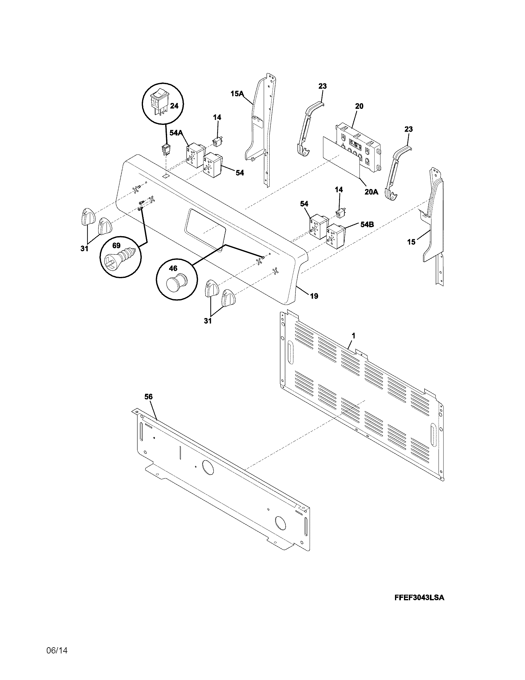 Crosley CRE3580QWA backguard diagram