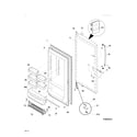 Kenmore Elite 253280938010 door diagram