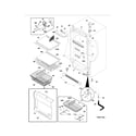 Kenmore Elite 253280938010 cabinet diagram