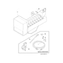 Frigidaire FFHI1817LBB ice maker diagram