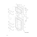 Frigidaire FRT18G2NWA doors diagram