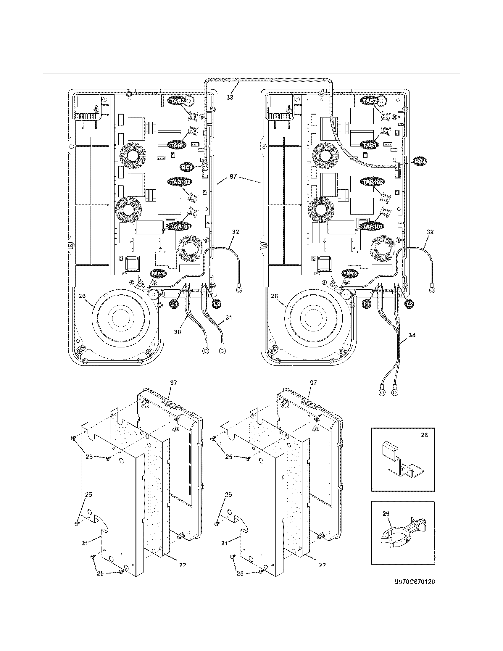 Kenmore Elite 79095073310 induction diagram