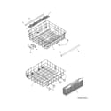Frigidaire FGBD2434PB2A racks diagram