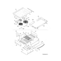 Kenmore 79042542312 top/drawer diagram