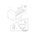 Kenmore 2537888401F ice maker diagram