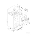 Kenmore 2536880201F cabinet diagram