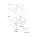 Electrolux EW30SO60QSA control panel/door/miscellaneous diagram