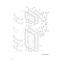 Frigidaire FFTR18G2QW0 doors diagram