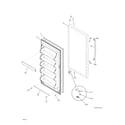 Frigidaire FFRU17B2QWB door diagram
