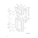 Frigidaire LFHT2131QE0 doors diagram