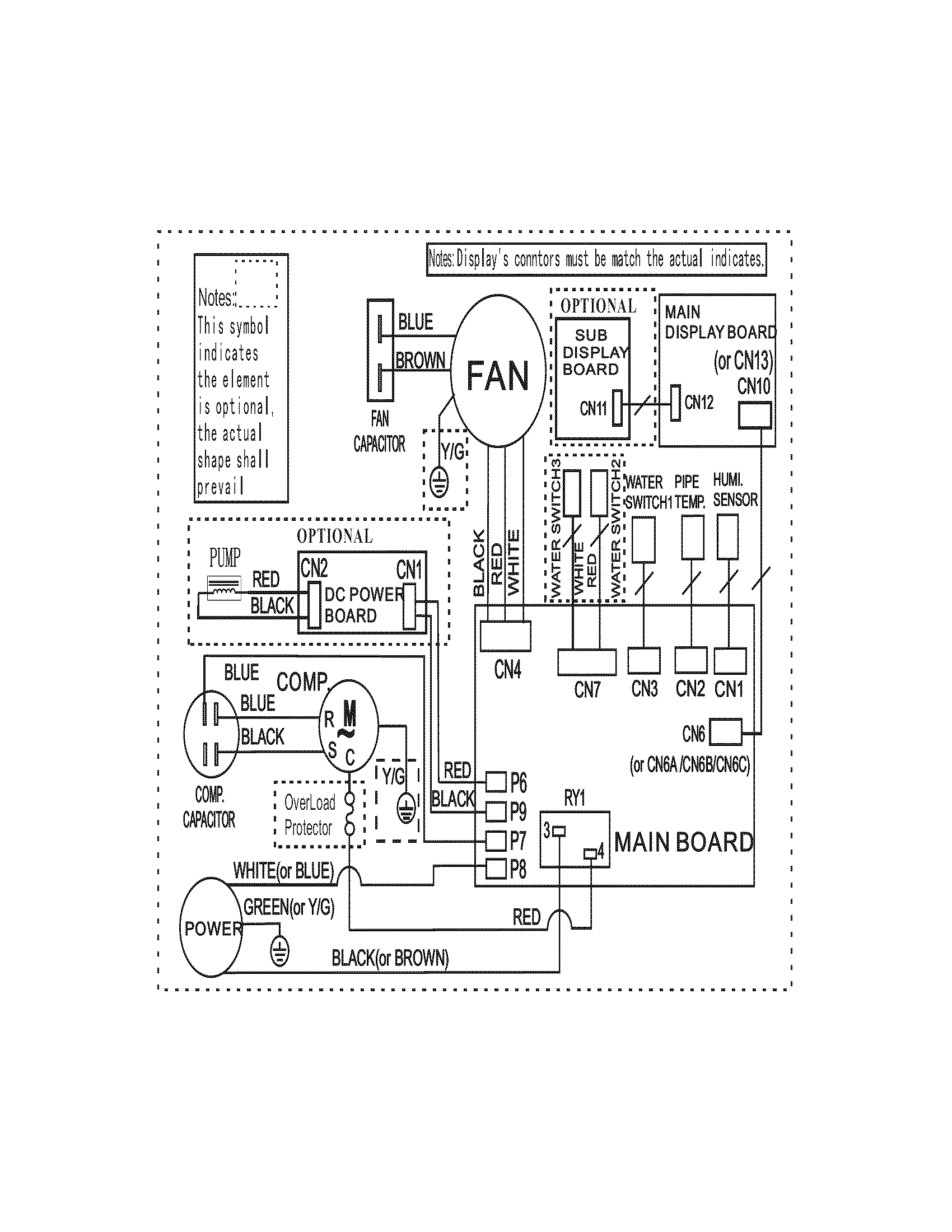 Crosley CDF700W12 wiring diagram diagram