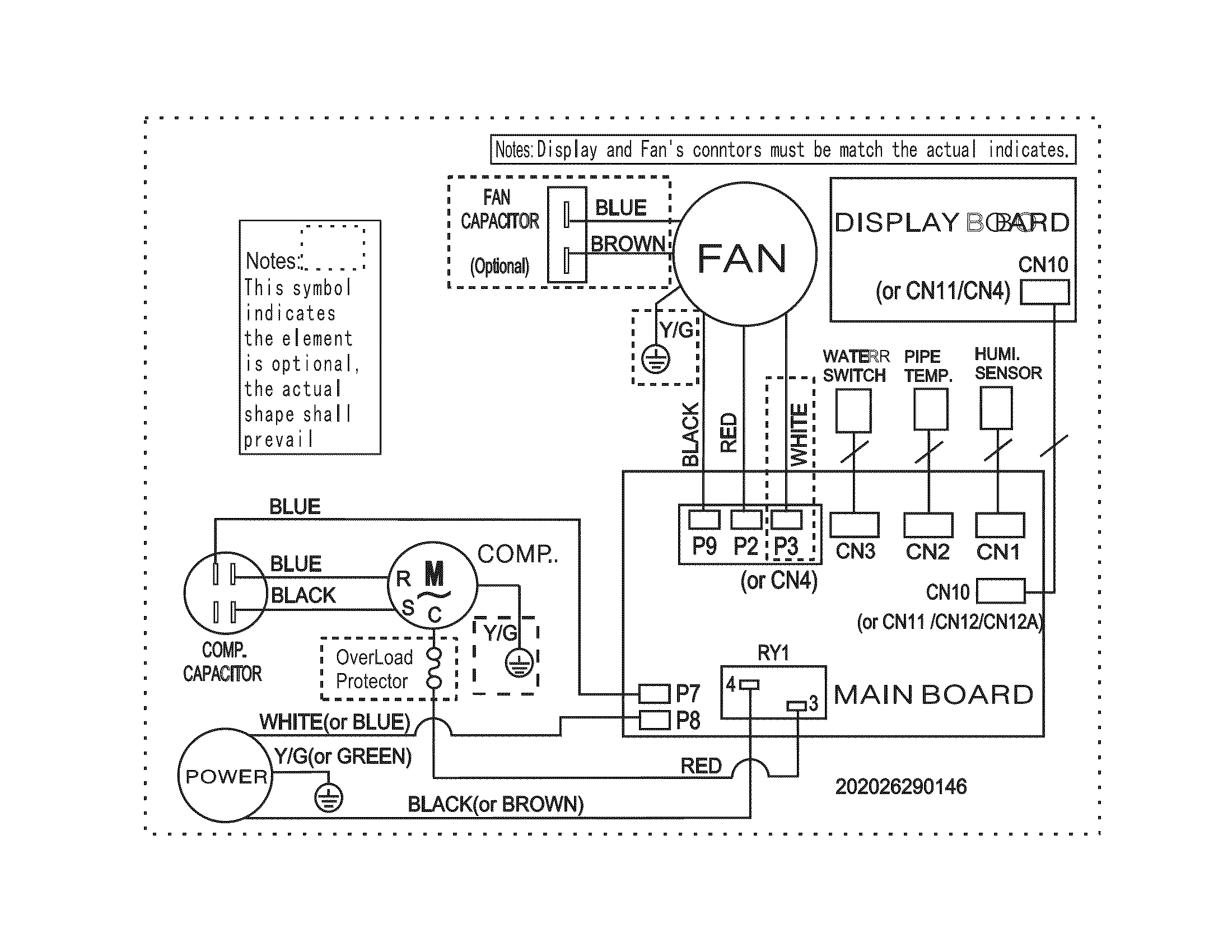 Frigidaire FAD301NWD1 wiring diagram diagram