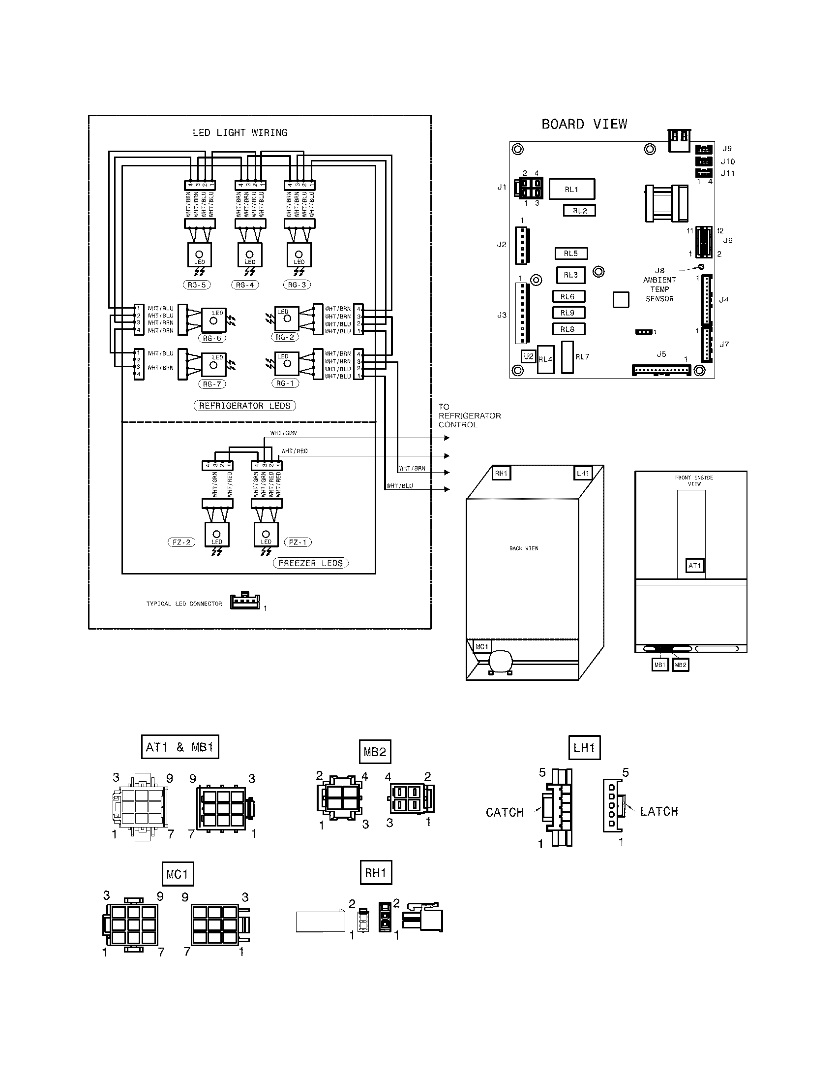 Kenmore 25370413411 wiring schematic diagram